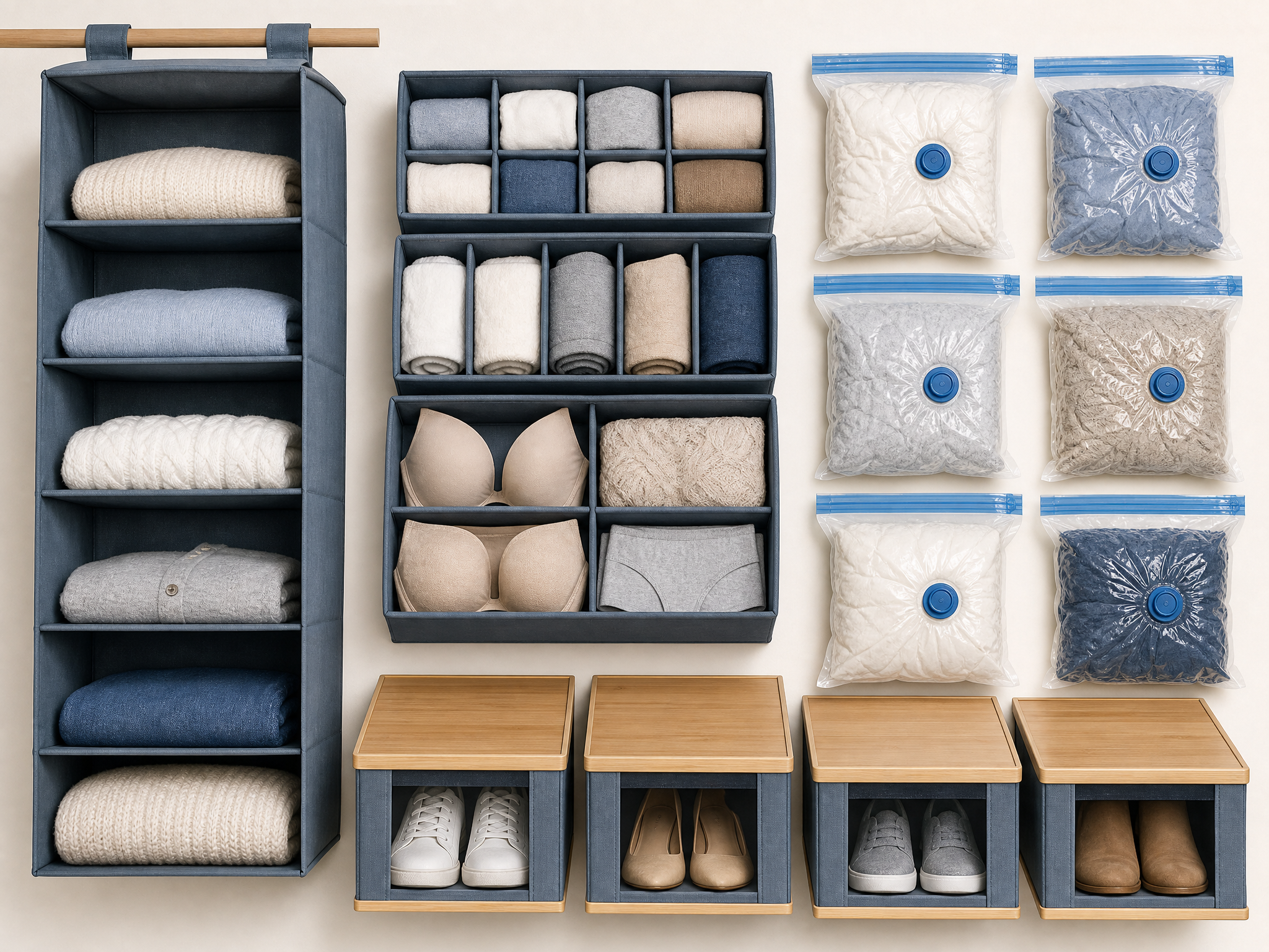 Closet Overhaul Set — Full reset for a crowded wardrobe