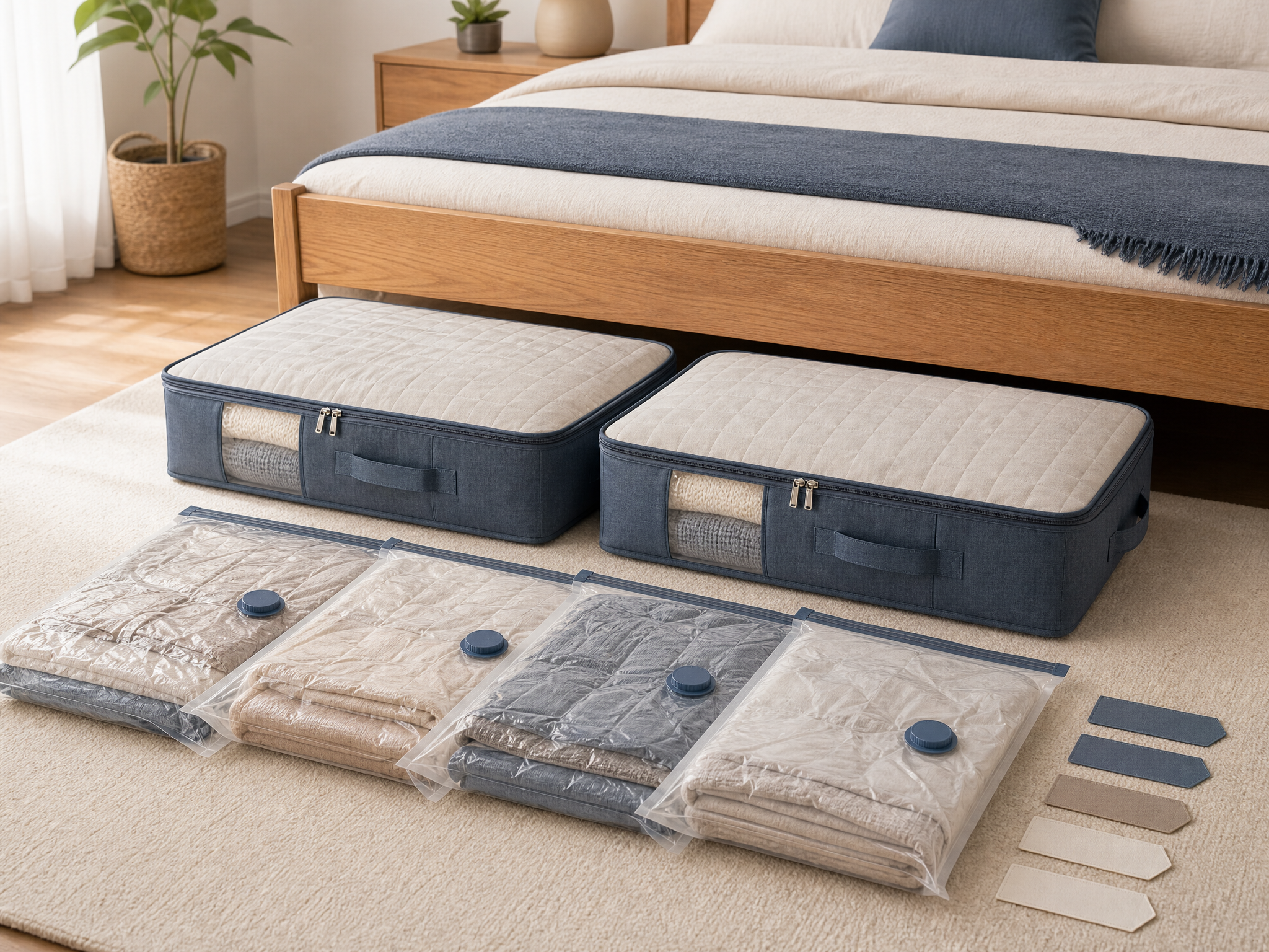 Under-Bed Storage Bundle — Reclaim the space under the bed
