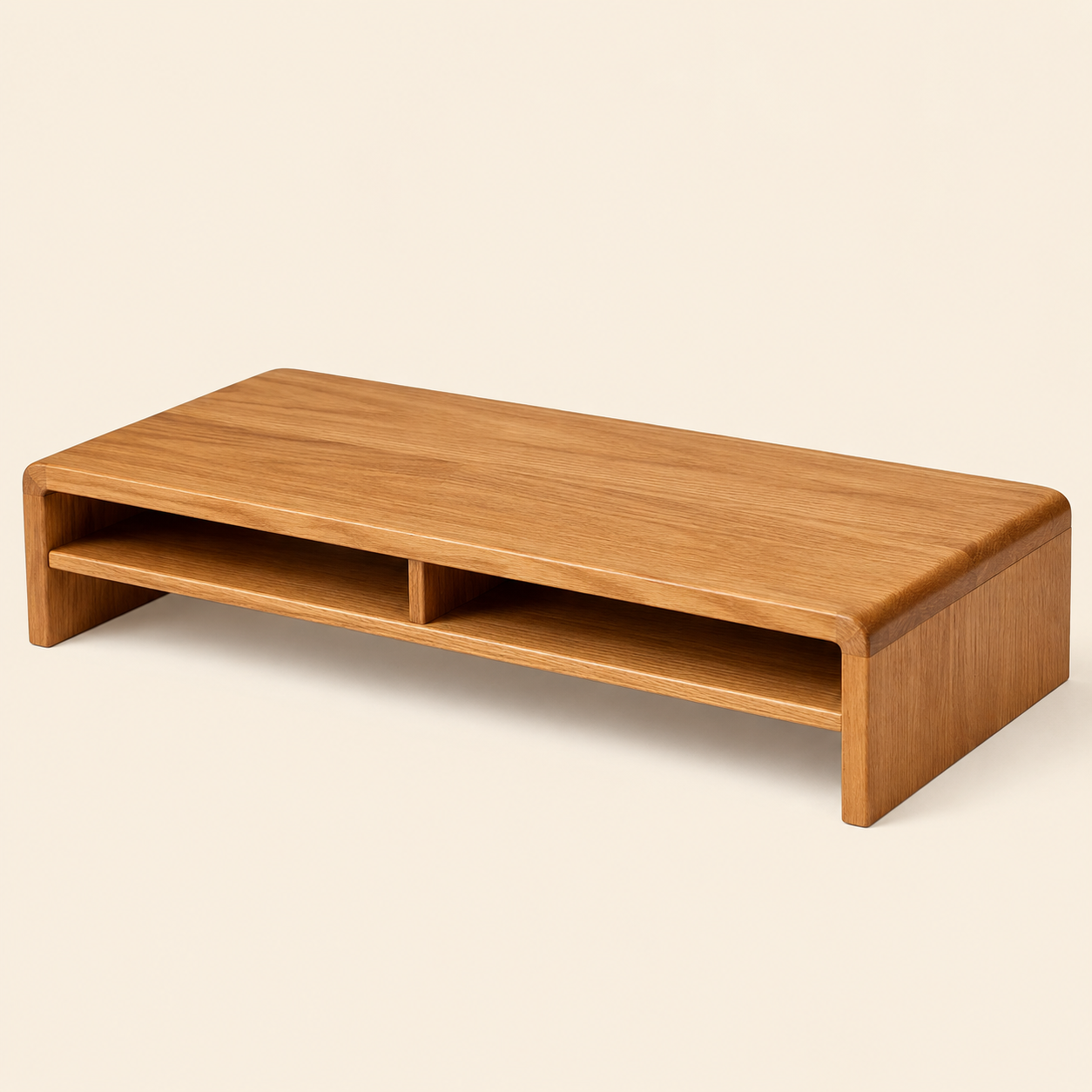 Monitor Riser Stand — Raise the monitor, store beneath